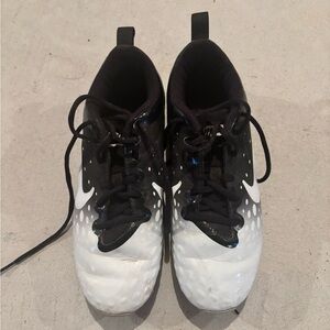 Nike Black and White Soccer Cleats